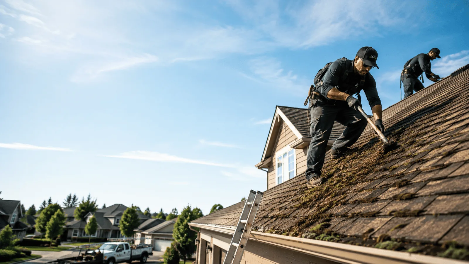 Roof Moss Removal in Glen Wild, NY near me